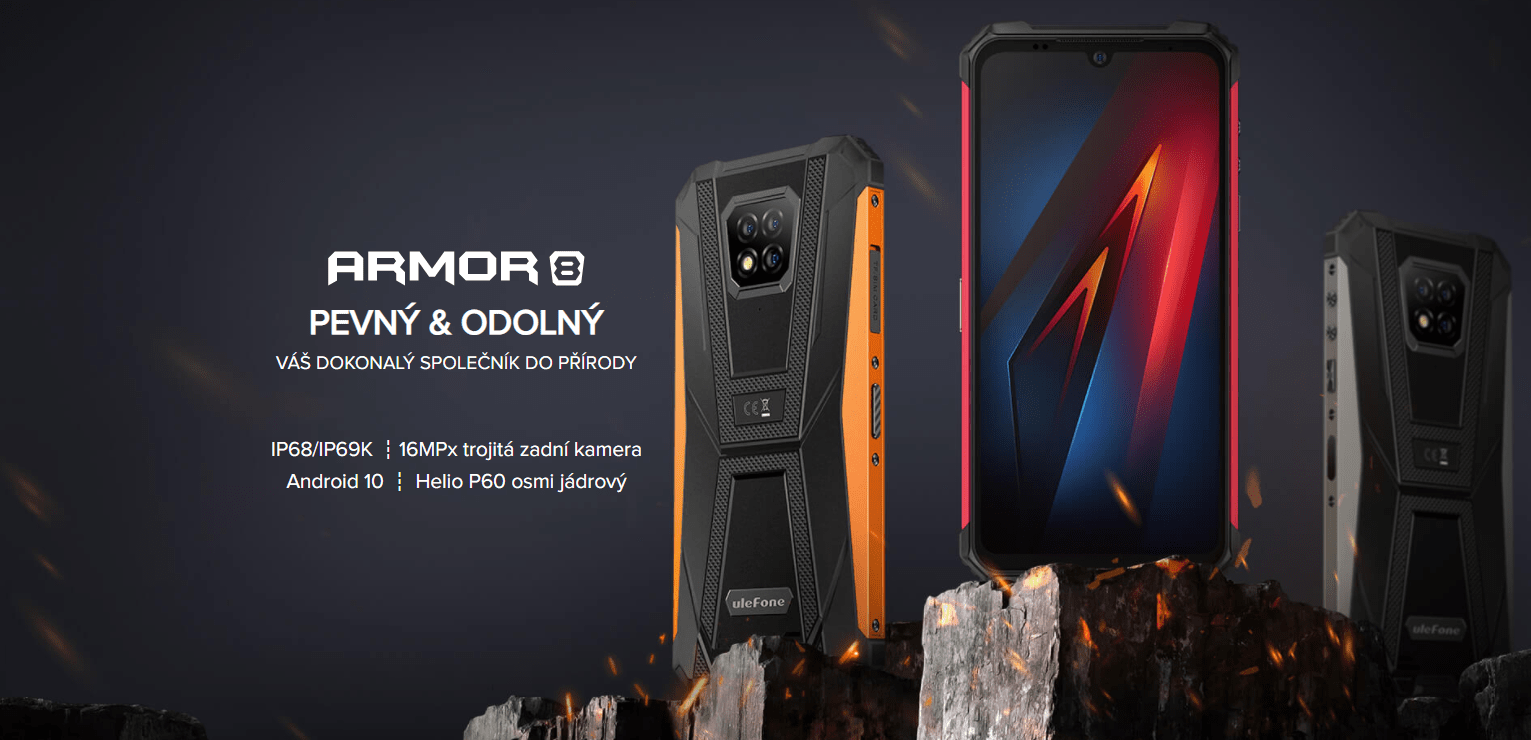 UleFone Armor 8 tělo